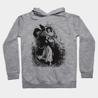 Flower girl - dreamy scene Hoodie